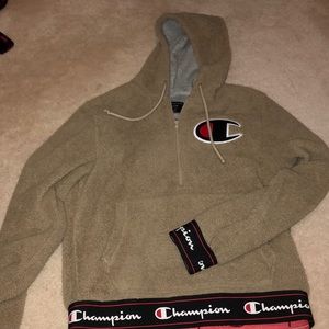 RARE!!!!!! Champion sherpa hoodie